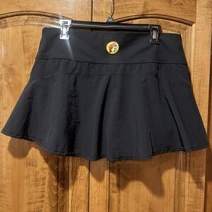 Buc-ees Womens Black XL Pull on Skort Tennis Athletic Skirt‎ Shorts